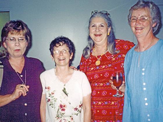 DeLoris Carlson, Janet McNiel, Barb Hollinger, Kathy Johnson