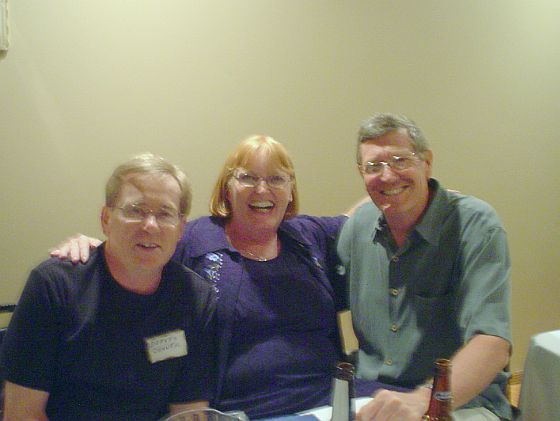 Dennis Dannehl, Sue Hasselquist, and Tom Hilsabeck Great Friends.