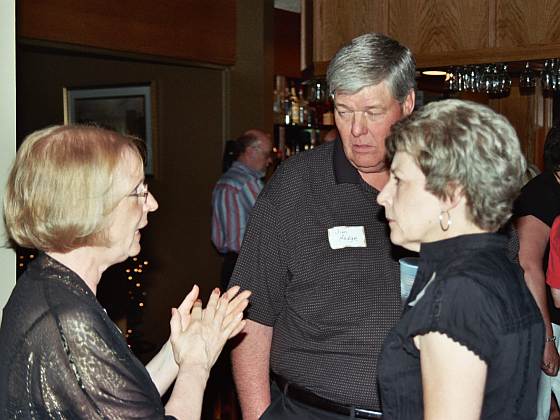 Margy, Jim, and Kathy