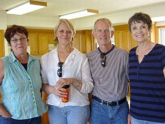 Janean Valentine, Margie Meier, Dan McElvain and Pat Sheffield