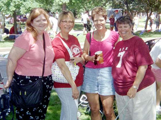 Christy, Sherri, Liane, and Linda